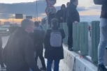 PSOVKE I OBRAČUN NA GAZELI: Protestanti se posvađali, ne znaju gde biju (VIDEO)
