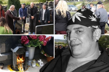 KOLEGE GA NISU ZABORAVILE! Održan pomen Igoru Staroviću, tužnih godinu dana bez legendarnog pevača! (GALERIJA)