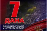 JOŠ SAMO 7 DANA DO NAJMASOVNIJEG MITINGA U ISTORIJI SRBIJE: Pristojna Srbija pod jednom zastavom na Skupu nade