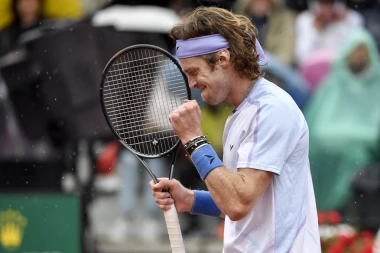 KRAJ ZA JOŠ JEDNOG ŠPANCA: Rubljovu pripala DRAMA - Rus u osmini finala Rima!