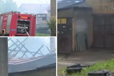 DOBRO JE DA SMO OSTALI ŽIVI: Ljudi sa suzama u očima gledaju kuće koje su izgubili u jezivom požaru kod Pančevačkog mosta - sve što imam je garderoba na meni!