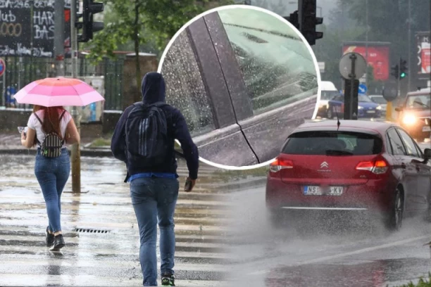 SRBIJA PONOVO NA UDARU PRLJAVIH KIŠA! Sa svisokim temperaturama iz Sahare došao i pesak! Da li je možemo ponovo očekivati?