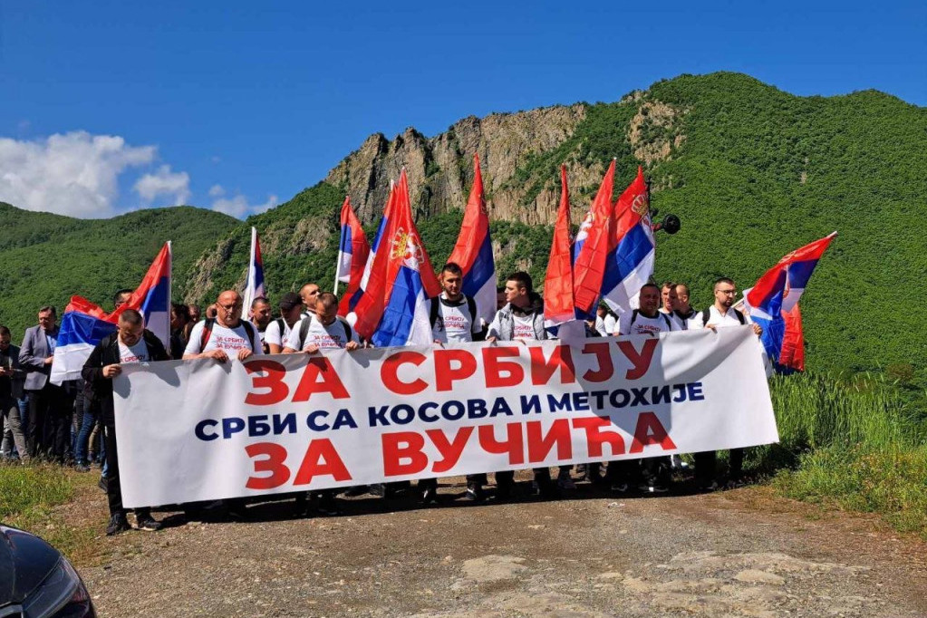 Srbi sa Kosova i Metohije idu na miting