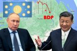 PUTINU PONESTAJE PARA: Budžetski deficit Rusije već PROBIO planirani godišnji nivo, PREPOLOVLJENI prihodi od nafte i gasa, nada u ulaganja iz Kine i DIGITALNU RUBLJU (FOTO)
