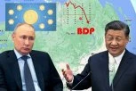 PUTINU PONESTAJE PARA: Budžetski deficit Rusije već PROBIO planirani godišnji nivo, PREPOLOVLJENI prihodi od nafte i gasa, nada u ulaganja iz Kine i DIGITALNU RUBLJU (FOTO)