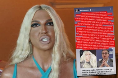 KARLEUŠA POKOPALA ŠOLAKA! Pevačica raskrinkala tajkuna: Gluplje niste mogli! (FOTO)