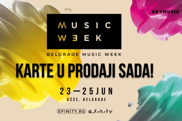 Konačno u prodaji ulaznice za Belgrade Music Week - SAMO ZA SUPERFANOVE!