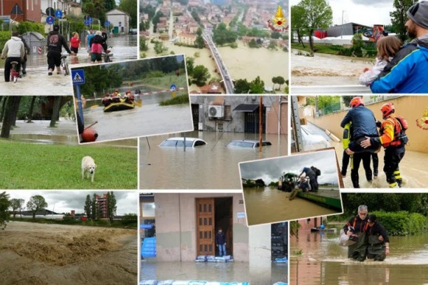 ŠTETA OD NEKOLIKO MILIJARDI EVRA: Poplave u Italiji odnele devet života, evakuisano više od 10.000 ljudi, za 36 sati palo kiše kao za šest meseci (FOTO, VIDEO)