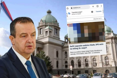 PLASIRAJU LAŽI KAKO BI DESTABILIZOVALI SRBIJU: Dačić nije napustio sednicu, SPS dolazi na skup 26. maja