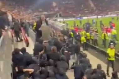 SAM PROTIV SVIH! Huligani napali porodice fudbalera Vest Hema - HEROJ uspeo da ih ODBRANI! (VIDEO)