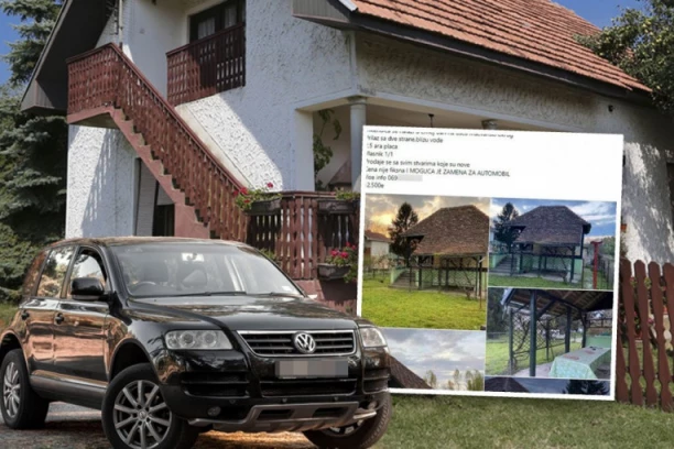 MENJA VIKENDICU ZA AUTOMOBIL! Celo imanje za 12.000 evra, oglas zapalio društvene mreže! (FOTO)