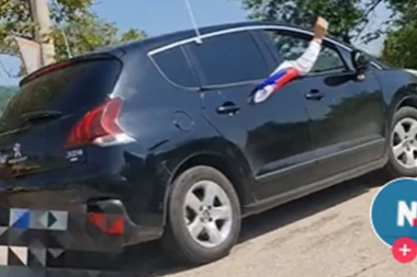 PUCNJAVA NA SVADBI KOD BANJALUKE PRESTRAVILA VOZAČE: Ovako je izgleda kada se pretera u slavlju (VIDEO)