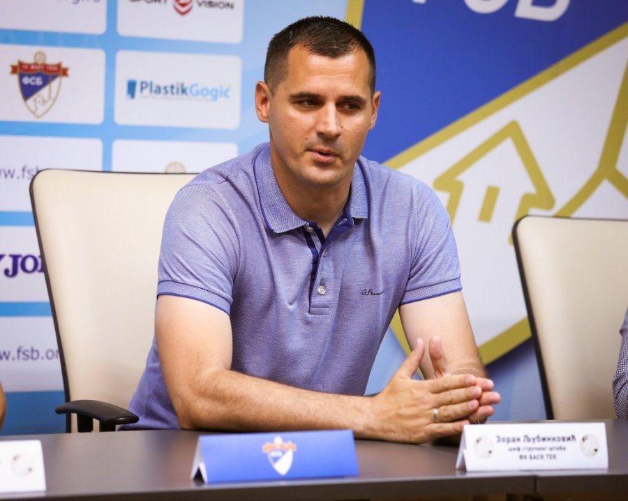 Zoran Ljubinković, trener FK BASK TEK

