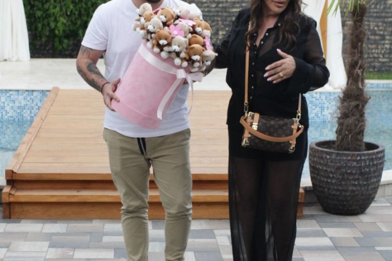 Slađa Trajković sa sinom Milošem