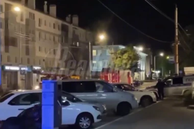 JAKA EKSPLOZIJA U BELGORODU! Ukrajinci gađali dronom Federalnu službu bezbednosti! (FOTO, VIDEO)