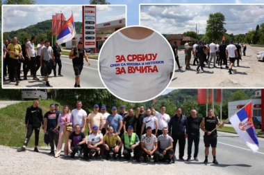 REPUBLIKA SA SRBIMA S KOSOVA KOJI PEŠAČE NA VELIKI SKUP: Krvave su nam noge, ali u Beograd stižemo 26. maja! BOLI CELO TELO, ALI SMO REŠENI DA PRUŽIMO PODRŠKU PREDSEDNIKU VUČIĆU! (VIDEO)