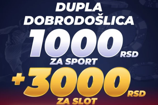 POTPUNO BESPLATNO! Preuzmi odmah 4.000 RSD U PAKETU za najjaču online zabavu!