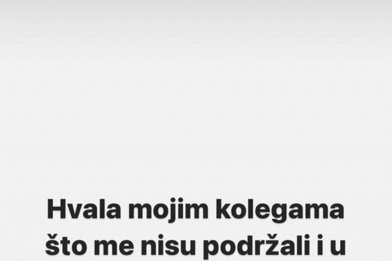 Saopštenje Jelene Karleuše