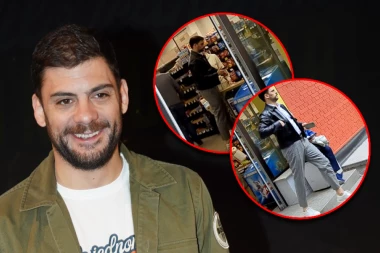 MILAN MARIĆ KAO SAV OBIČAN SVET! Evo gde smo UHVATILI miljenika žena, zgodni glumac OČARAO i popularnu pevačicu! (PARAPACO)