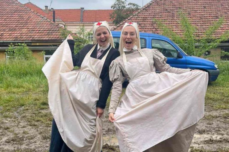 Nina i Kalina iza kulisa