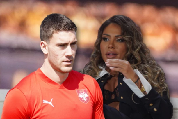 DUŠAN VLAHOVIĆ SMUVAO SANDRU AFRIKU! Fudbaler se ''polomio'' da bude sa njom, ona ga ŠUTNULA!