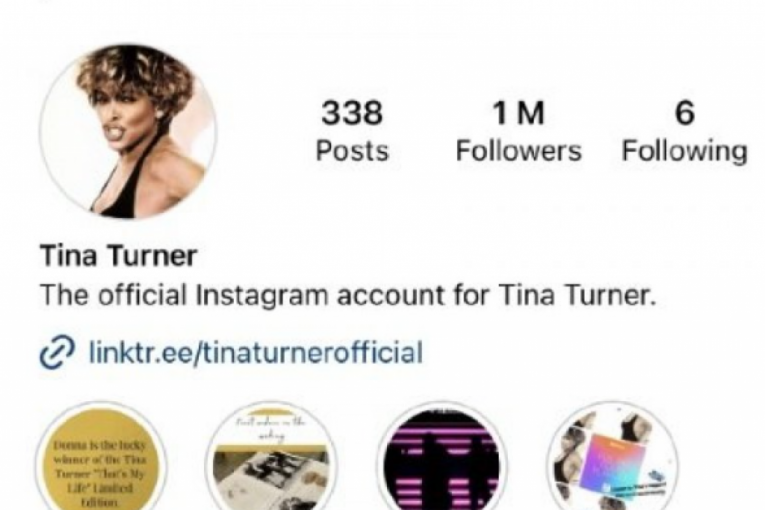  Tina Tarner Instagram profil