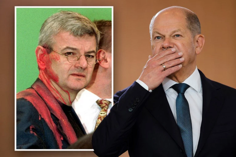 JOŠKA FIŠER PROŠAO MNOGO GORE: Upad u Šolcov konvoj ne može da se poredi s onim što se desilo nemačkom vicekancelaru zbog NATO bombardovanja Srbije (FOTO, VIDEO)