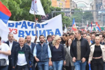 SRBIJA NE SME DA STANE: Više od 4.000 ljudi krenulo je sa Vračara na veliki narodni skup "Srbije nade"