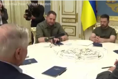 "RUSI UMIRU, NIKADA BOLJE NISMO KORISTILI NOVAC"! Američki senator se sastao sa Zelenskim, njegove reči izazvale bes u Rusiji (VIDEO)
