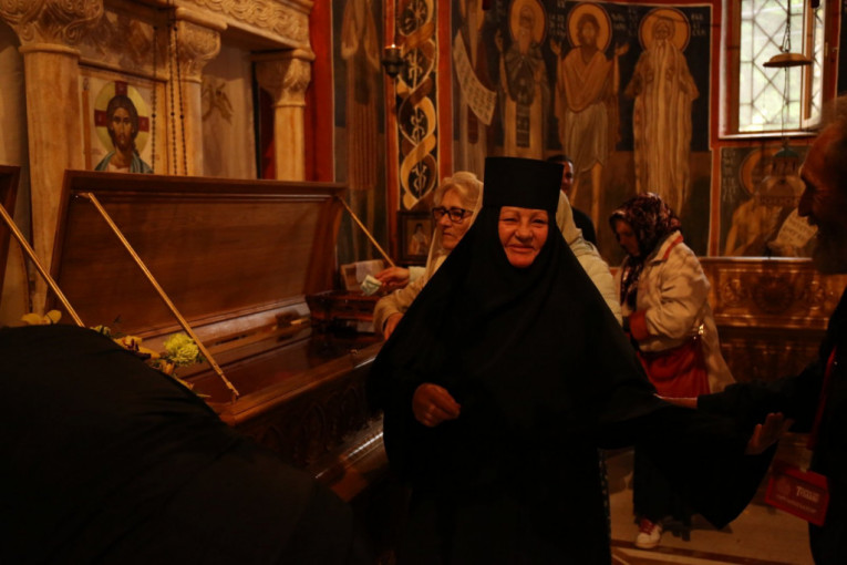 Unutrašnjost manastira Tumane