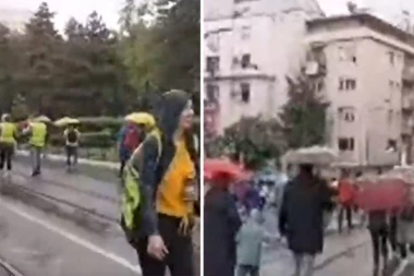 OPOZICIONE OVCE, SVE SE RADI ZA KADAR KOJIM SE POSLE TRGUJE: Učesnik protesta besan na organizatore (VIDEO)