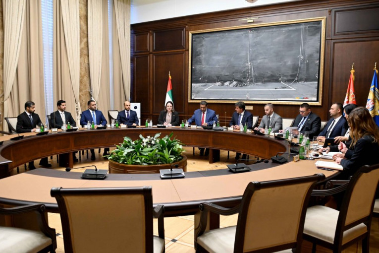 Delegacija UAE i Bratislav Gašić
