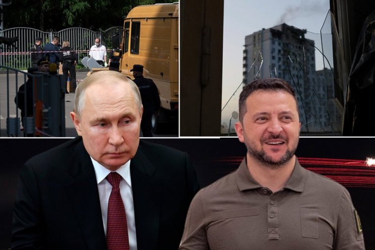 UKRAJINA UŽIVA GLEDAJUĆI DRONOVE NAD MOSKVOM: Iz kabineta Zelenskog tvrde da nisu umešani u napad, ali da su zadovoljni onim što vide (FOTO, VIDEO)