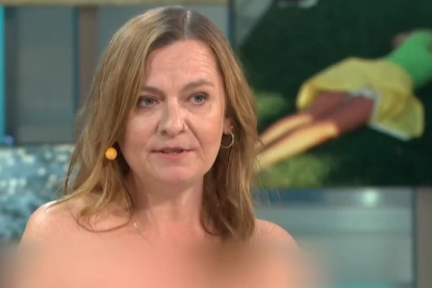 GLEDAOCI SE SABLAZNULI! Žena bez ijedne krpice na sebi došla u Jutranji program! LJUDI KOMENTARIŠU DA IM PRESEO DORUČAK! (FOTO/VIDEO)