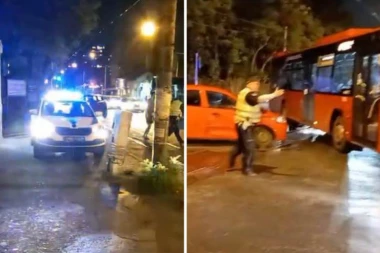 ZBOG NESREĆE NA BULEVARU SE STVORILE VELIKE GUŽVE: U jednom vozilu bilo četvoro dece