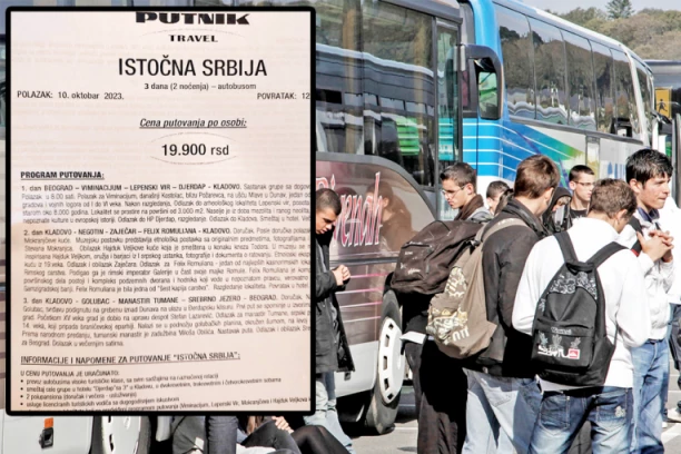 ZAUZDAJTE DERIKOŽE, EKSKURZIJE KAO REKET: Đačka putovanja postala čist luksuz