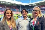 ISPRATILI BORBU ZA TROFEJ! Delegacija ženskog fudbala FSS na finalu Lige šampiona u Ajndhovenu