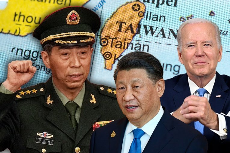 KINESKA VOJSKA NEĆE OKLEVATI NI SEKUNDE: Ministar odbrane poručio Americi da ne pokušava da odvoji Tajvan od matice, oko ostrva Sijevi avioni i brodovi (FOTO, VIDEO)