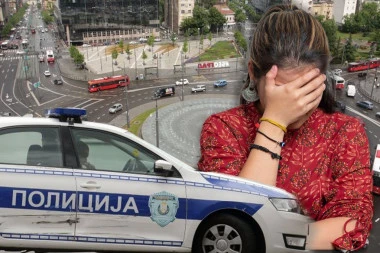 JEZIVA SCENA NA SLAVIJI! BRUTALNO TUKAO ŽENU I DETE: Prolaznici pokušavali da ih izvuku iz kola gde su trpeli stravično nasilje (VIDEO)