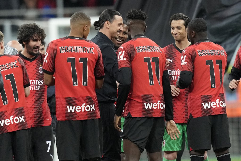 Zlatan Ibrahimović na oproštaju od fudbala