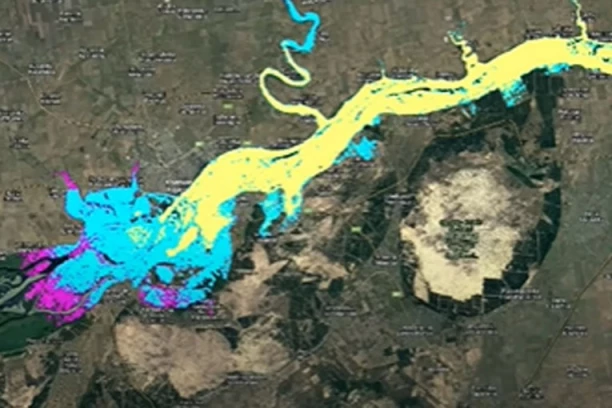 VELIKI POTOP! Objavljena simulacija izlivanja Dnjepra posle rušenja brane kod Hersona: POPLAVE ĆE PRAVITI KATASTROFU! (VIDEO)