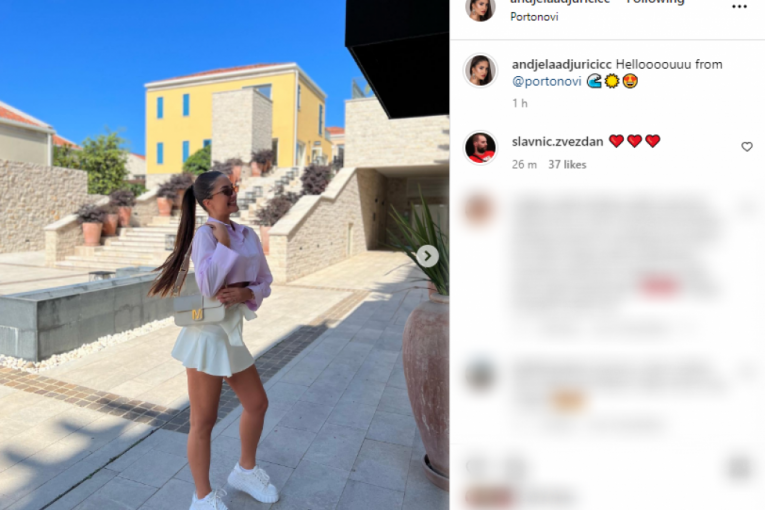 Anđela Đuričić Instagram