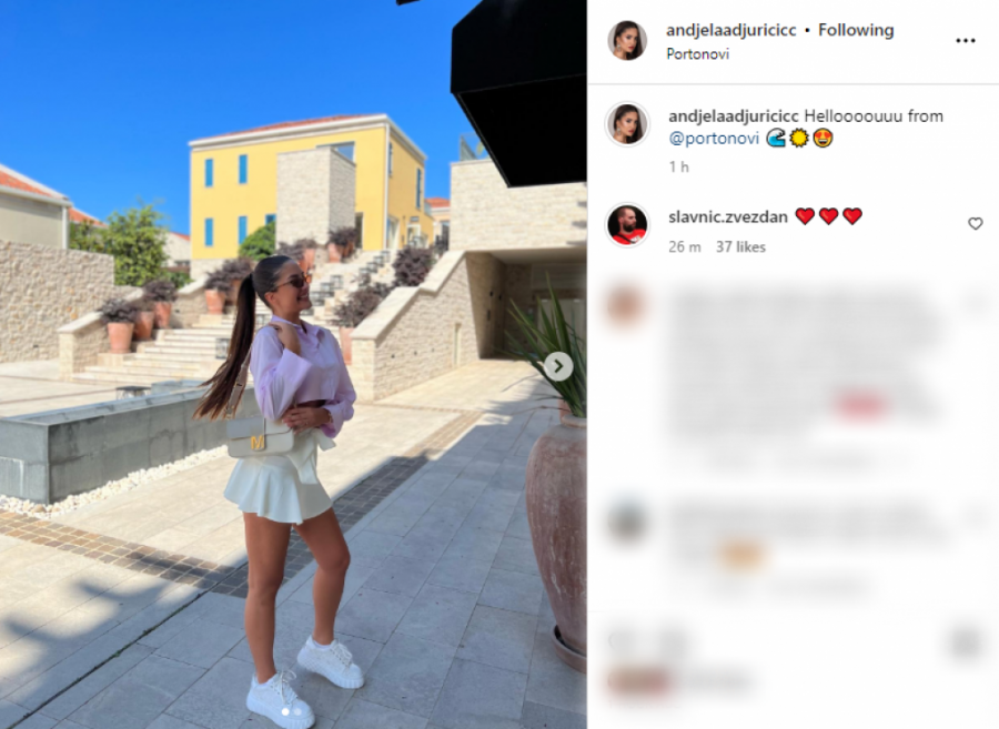Anđela Đuričić Instagram