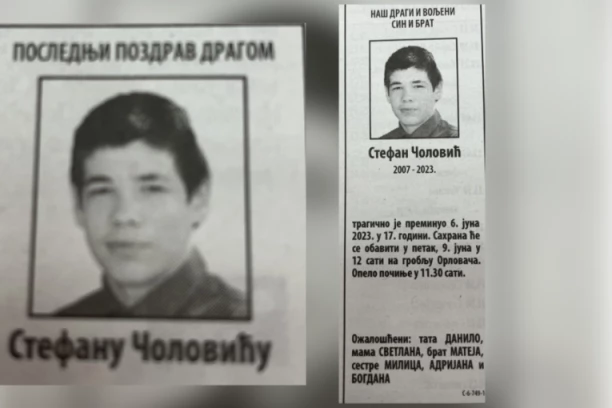 OVO JE TRAGEDIJA! ON JE I NASTAVNICIMA POMAGAO: Oglasili se iz škole dečaka koji se udavio na Adi - davao je najbolje od sebe!