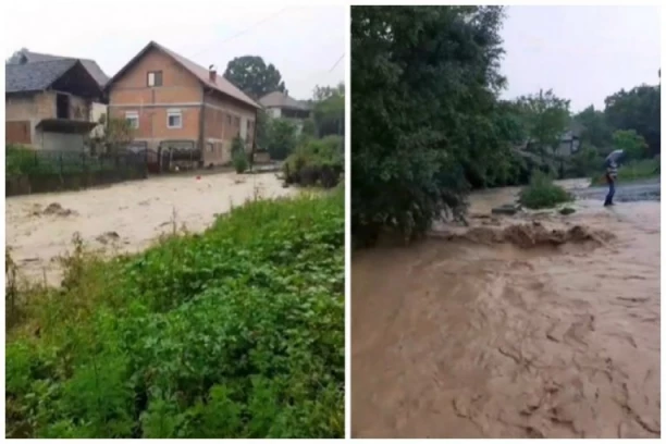 PROGLAŠENA VANREDNA SITUACIJA U TRSTENIKU! IZLILE SE REKE: Bujica potopila ulice (VIDEO)