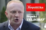 SAOPŠTENJE SRPSKOG TELEGRAFA I REPUBLIKE: Zaštitite nas od Đilasa i njegovih pretnji!