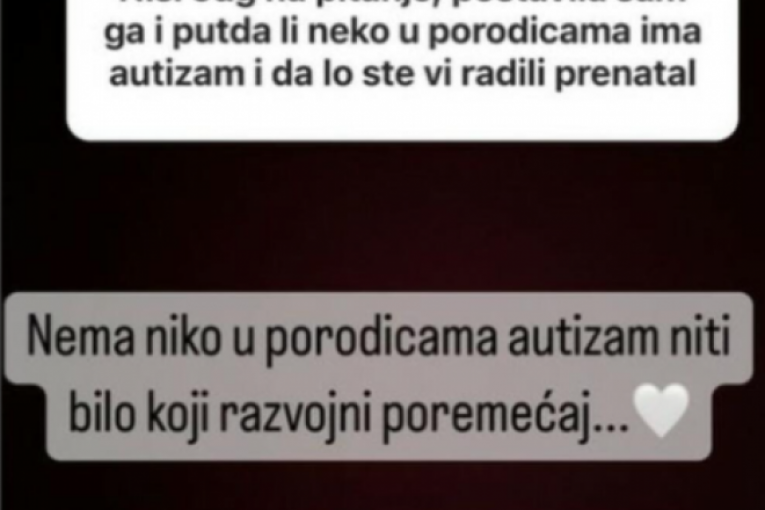 Jelena Radanović o sinu sa autizmom
