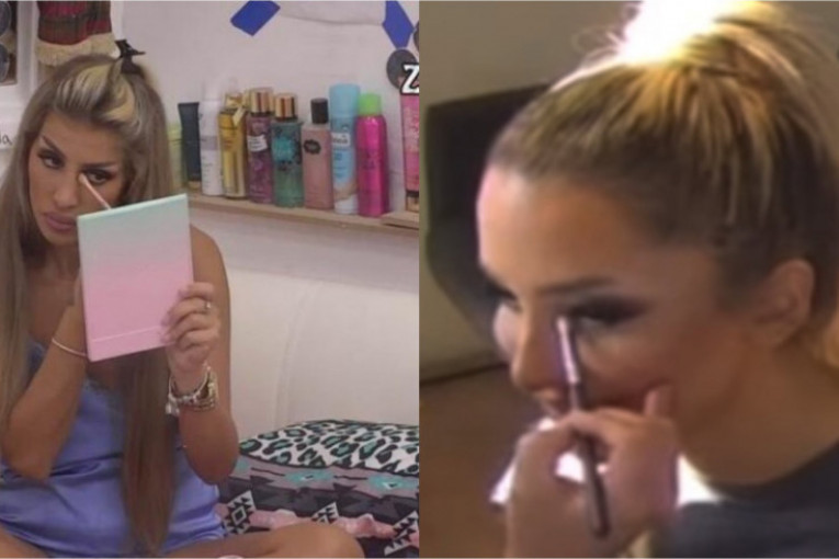 Aleksandra Nikolić za finale se našminkala kao Dalila