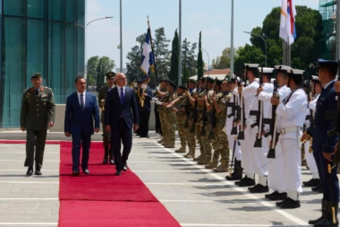 Sastanak ministra Vučevića sa ministrom odbrane Kipra Jorgalasom