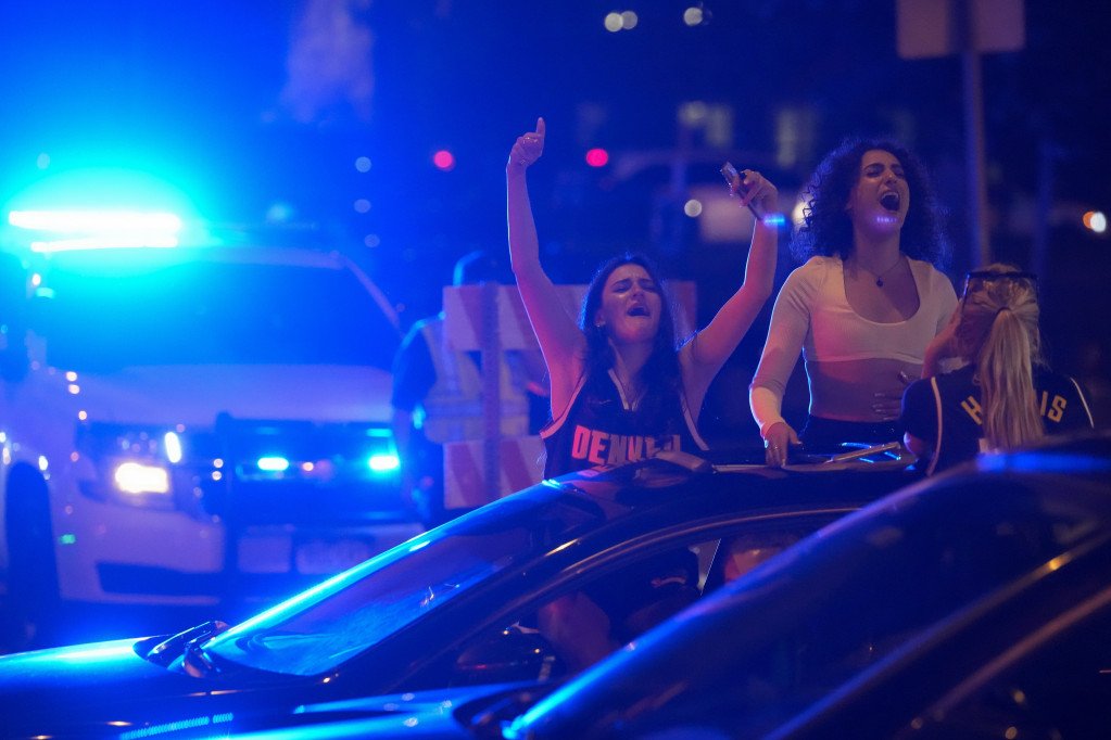 Navijači Denvera proslavljaju titulu šampiona NBA lige